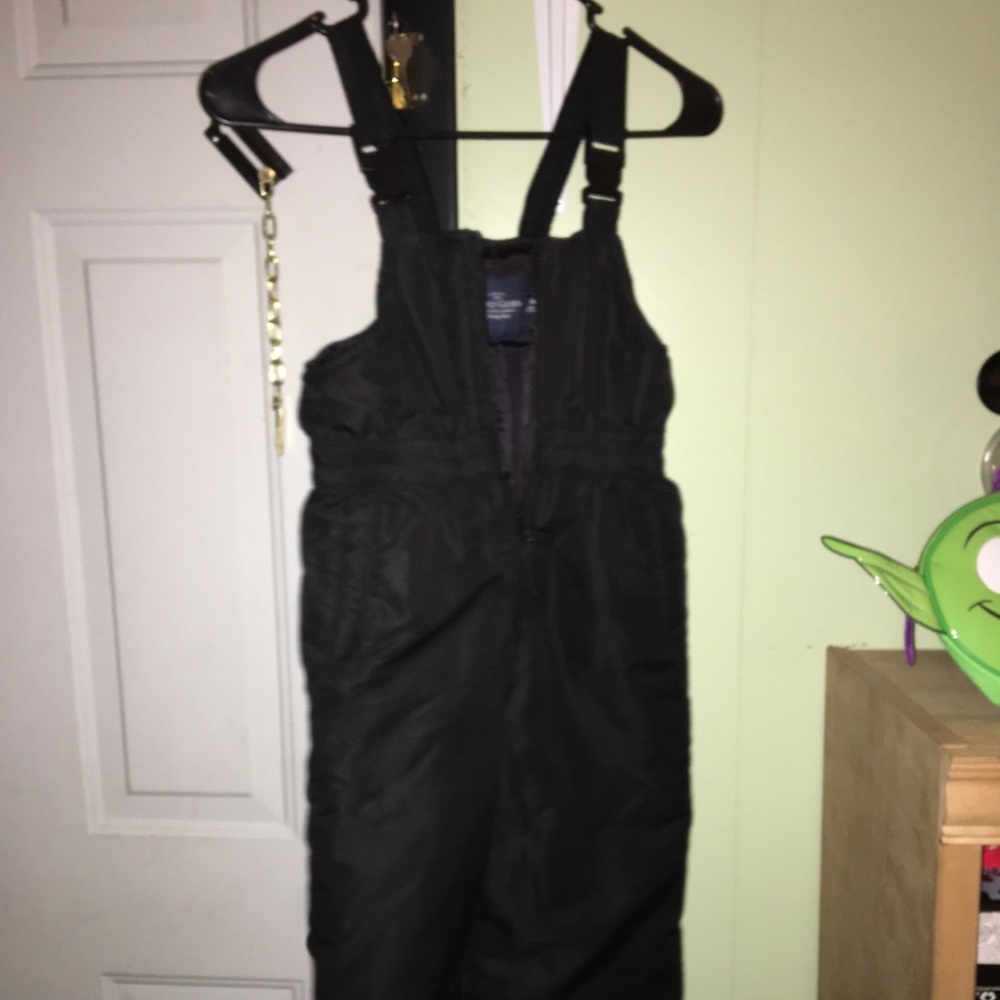 Faded Glory black snow pants 4t